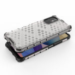 Honeycomb Pattern TPU + PC Phone Case for Xiaomi Redmi Note 10 5G/Poco M3 Pro 5G/4G