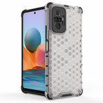 Honeycomb Pattern TPU + PC Hybrid Case for Xiaomi Redmi Note 10 Pro/Note 10 Pro Max