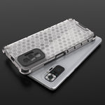 Honeycomb Pattern TPU + PC Hybrid Case for Xiaomi Redmi Note 10 Pro/Note 10 Pro Max