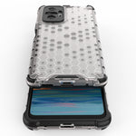 Honeycomb Pattern TPU + PC Hybrid Case for Xiaomi Redmi Note 10 Pro/Note 10 Pro Max