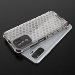Honeycomb Pattern TPU + PC Hybrid Cover for Xiaomi Poco M5s 4G / Redmi Note 10 4G / Redmi Note 10S 4G