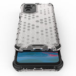 Honeycomb Pattern TPU + PC Hybrid Cover for Xiaomi Poco M5s 4G / Redmi Note 10 4G / Redmi Note 10S 4G