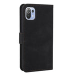 Rivet Decor Skin-Feeling Splicing Leather Wallet Phone Protective Cover for Xiaomi Mi 11 Lite 4G / 5G / 11 Lite 5G NE