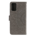 Imprinted Mandala Flower Wallet Leather Case with Strap for Xiaomi Redmi Note 10 5G/Poco M3 Pro 5G/4G
