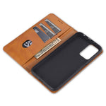 AZNS Stand Wallet Auto-absorbed Magnetic Leather Case for Xiaomi Redmi Note 10 Pro/Note 10 Pro Max