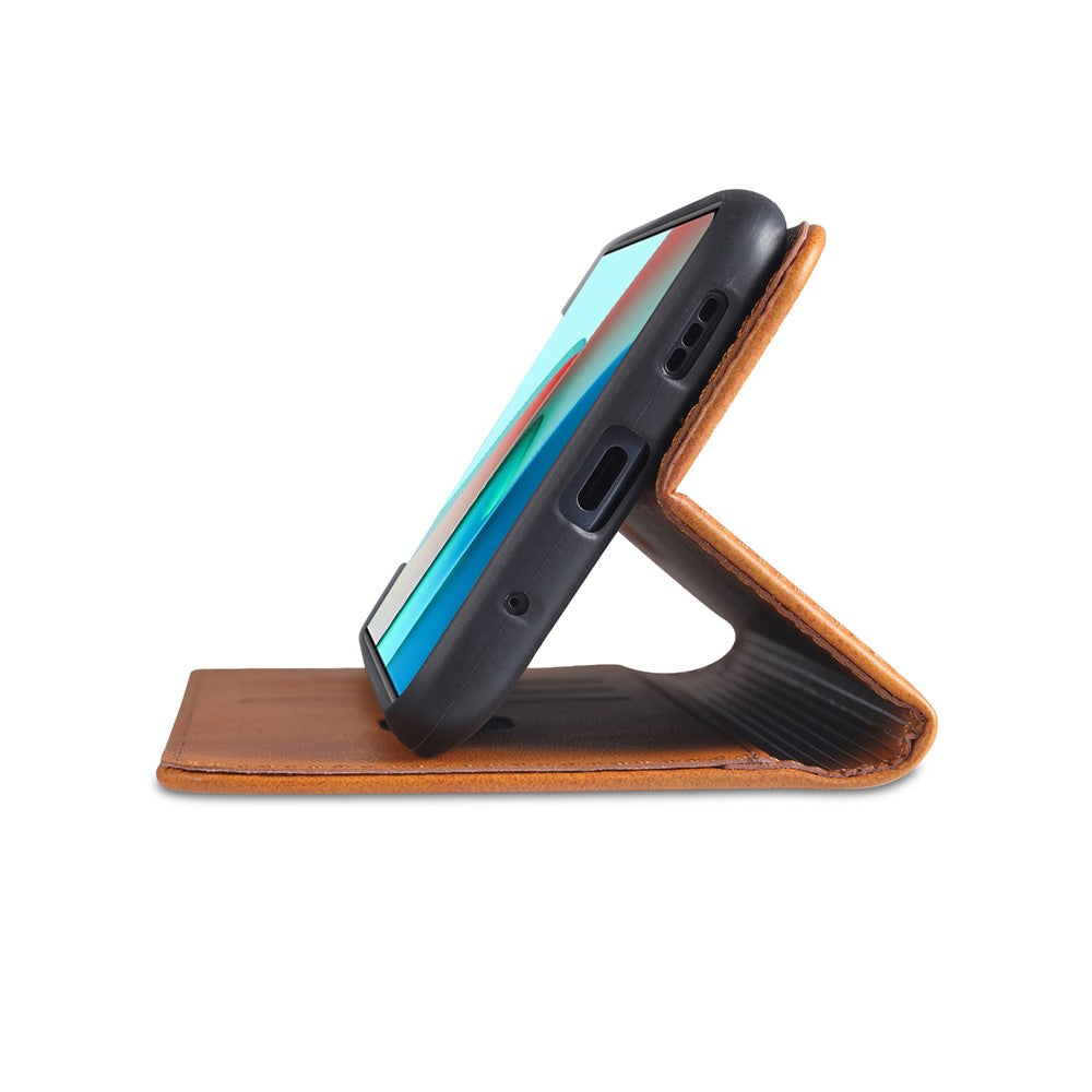 AZNS Stand Wallet Auto-absorbed Magnetic Leather Case for Xiaomi Redmi Note 10 Pro/Note 10 Pro Max