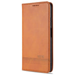 AZNS Stand Wallet Auto-absorbed Magnetic Leather Case for Xiaomi Redmi Note 10 Pro/Note 10 Pro Max