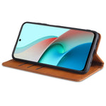 AZNS Stand Wallet Auto-absorbed Magnetic Leather Case for Xiaomi Redmi Note 10 Pro/Note 10 Pro Max
