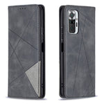 Geometric Pattern Stand Leather Card Holder Cover for Xiaomi Redmi Note 10 Pro Max / Redmi Note 10 Pro