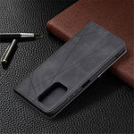 Geometric Pattern Stand Leather Card Holder Cover for Xiaomi Redmi Note 10 Pro Max / Redmi Note 10 Pro