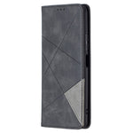 Geometric Pattern Stand Leather Card Holder Cover for Xiaomi Redmi Note 10 Pro Max / Redmi Note 10 Pro