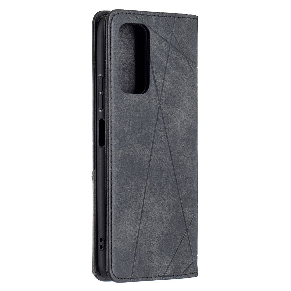 Geometric Pattern Stand Leather Card Holder Cover for Xiaomi Redmi Note 10 Pro Max / Redmi Note 10 Pro