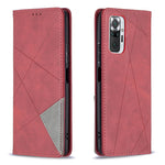 Geometric Pattern Stand Leather Card Holder Cover for Xiaomi Redmi Note 10 Pro Max / Redmi Note 10 Pro