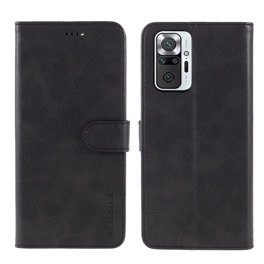 LC.IMEEKE Wallet Stand Leather Case for Xiaomi Redmi Note 10 Pro Mobile Phone Cover