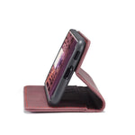 CASEME 013 Series Auto-absorbed Leather Wallet Stand Case Shell for Xiaomi Mi 11