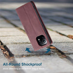 CASEME 013 Series Auto-absorbed Leather Wallet Stand Case Shell for Xiaomi Mi 11