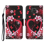 Pattern Printing PU Leather Full Protection Stand Phone Cover Case with Strap for Xiaomi Redmi Note 9 Pro