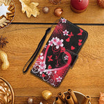 Pattern Printing PU Leather Full Protection Stand Phone Cover Case with Strap for Xiaomi Redmi Note 9 Pro