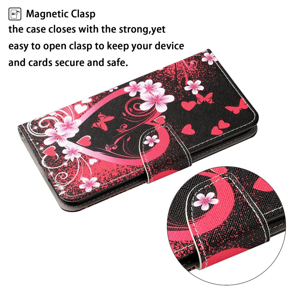 Pattern Printing PU Leather Full Protection Stand Phone Cover Case with Strap for Xiaomi Redmi Note 9 Pro