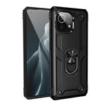 Hybrid PC + TPU Phone Case Shell Anti-Fall Finger Ring Kickstand for Xiaomi Mi 11