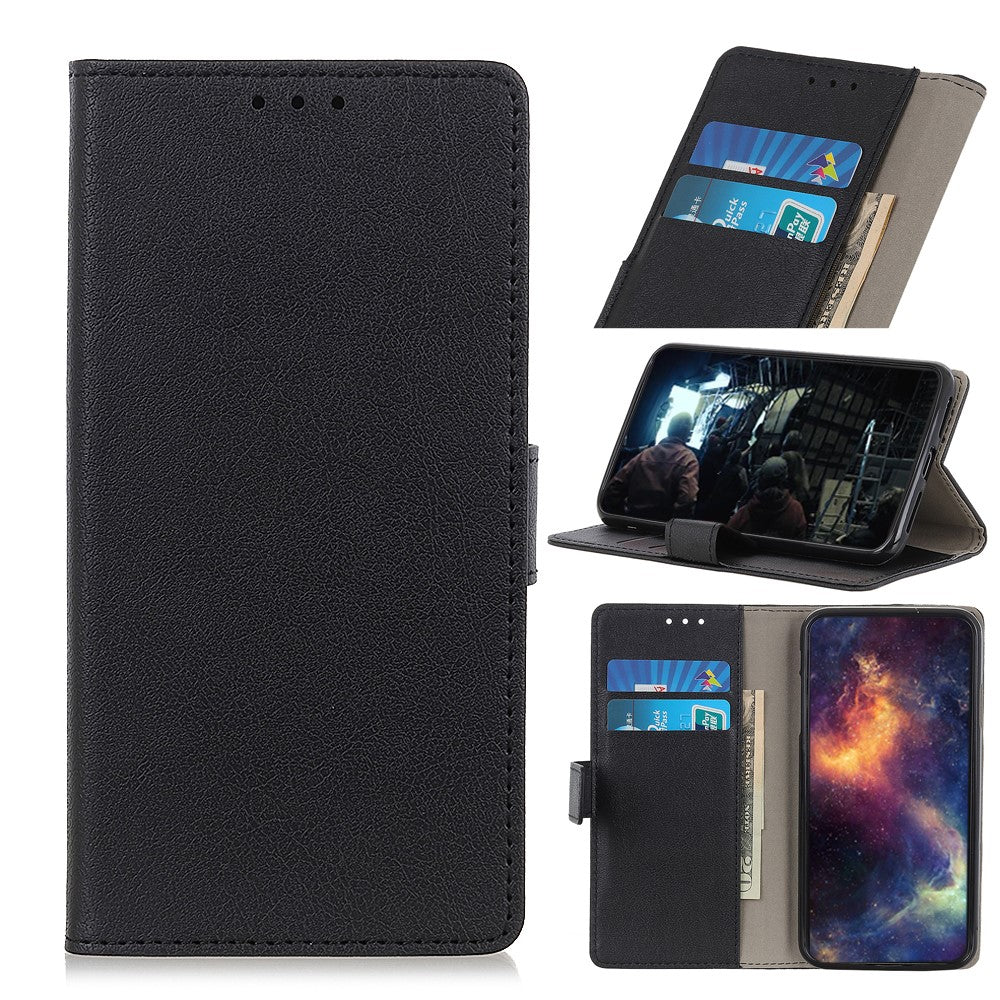 Leather Stand Case with Card Slots and Cash Pocket for Xiaomi Mi 11 Lite 4G / 5G / 11 Lite 5G NE