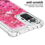 Dynamic Quicksand Shock-absorbing TPU Phone Case Shell Cover for Xiaomi Redmi Note 10 Pro Max / Note 10 Pro 4G (Global) / (India)