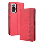 Magnetisk stängning Vintage-stil mobilskal plånboksfodral läderskydd för Xiaomi Note 10 Pro 4G/Note 10 Pro Max 4G