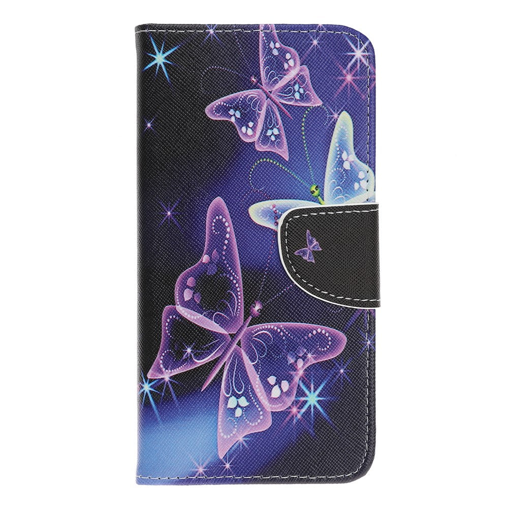 Cross Texture Pattern Printing Leather Wallet Stand Case for Xiaomi Mi 11 Lite 4G / 5G / 11 Lite 5G NE