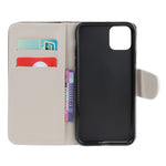 Cross Texture Pattern Printing Leather Wallet Stand Case for Xiaomi Mi 11 Lite 4G / 5G / 11 Lite 5G NE