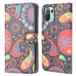 Pattern Printing Full Protection Leather Wallet Stand Case for Xiaomi Mi 11 Lite 4G / 5G / 11 Lite 5G NE