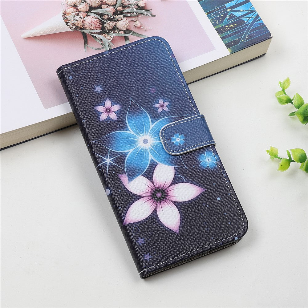 Cross Texture New Pattern Printing Leather Wallet Stand Case for Xiaomi Mi 11 Lite 4G / 5G / 11 Lite 5G NE