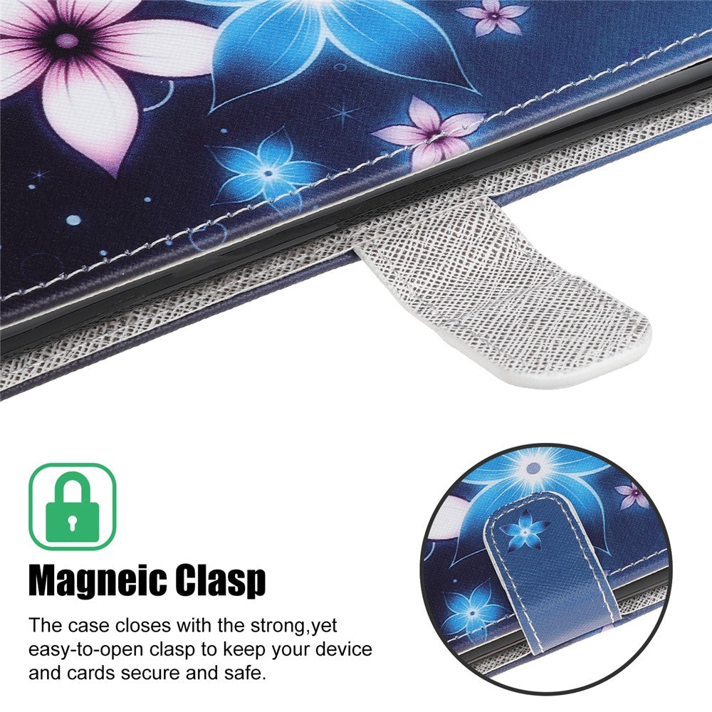 Cross Texture New Pattern Printing Leather Wallet Stand Case for Xiaomi Mi 11 Lite 4G / 5G / 11 Lite 5G NE