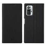 VILI DMX Series Full Coverage Well-Protected Leather Stand Case with Card Holder for Xiaomi Redmi Note 10 Pro 4G (India)/(Global)/Note 10 Pro Max