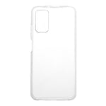 2 in 1 PET Front Cover + TPU Edge + Acrylic Back Panel Clear Full Protective Hybrid Shell for Xiaomi Redmi 9T/9 Power/Note 9 4G (Qualcomm Snapdragon 662)