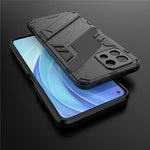Foldable Kickstand Shockproof PC + TPU Hybrid Phone Case Cover for Xiaomi Mi 11 Lite 4G / 5G / 11 Lite 5G NE