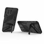 Foldable Kickstand Shockproof PC + TPU Hybrid Phone Case Cover for Xiaomi Mi 11 Lite 4G / 5G / 11 Lite 5G NE