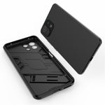 Foldable Kickstand Shockproof PC + TPU Hybrid Phone Case Cover for Xiaomi Mi 11 Lite 4G / 5G / 11 Lite 5G NE