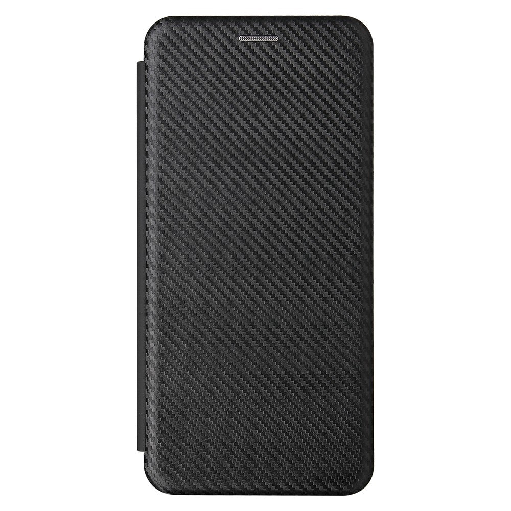 Carbon Fiber Texture Auto-absorbed Leather Stand Phone Shell Cover with Card Slot for Xiaomi Mi 11 Pro