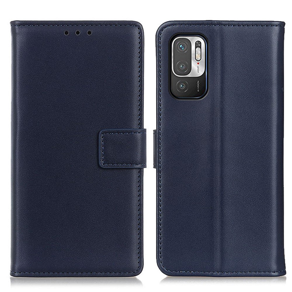 Full Protection Magnetic Clasp Leather Mobile Phone Wallet Stand Shell for Xiaomi Redmi Note 10 5G/Poco M3 Pro 5G/4G