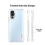 ENKAY HAT PRINCE ENK-PC116 Halkfritt Flexibelt Transparent TPU-Skal Tjockare 4 Hörn Airbag-Skal för Xiaomi Redmi Note 10 Pro 4G (Indien)/(Global)/Note 10 Pro Max
