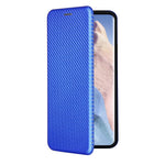Auto-absorbed Carbon Fiber Texture Stand Cover for Xiaomi Mi 11 Ultra