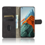 Skin-touch Feeling Leather Protective Shell Wallet Stand Folio Flip Phone Cover for Xiaomi Mi 11 Pro