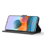LC.IMEEKE Wallet Stand Leather Phone Casing Shell for Xiaomi Redmi Note 10 Pro/Note 10 Pro Max