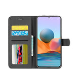 LC.IMEEKE Wallet Stand Leather Phone Casing Shell for Xiaomi Redmi Note 10 Pro/Note 10 Pro Max
