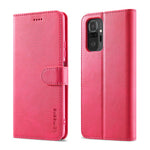 LC.IMEEKE Wallet Stand Leather Phone Casing Shell for Xiaomi Redmi Note 10 Pro/Note 10 Pro Max
