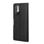 Litchi Skin Plånboksfodral i Läder för Xiaomi Redmi Note 10 5G / Poco M3 Pro 5G / 4G Flip Mobilmobilfodral
