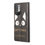 Pattern Printing Leather Full-Protection Wallet Stand Phone Cover Shell for Xiaomi Redmi Note 10 5G/Poco M3 Pro 5G/4G