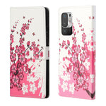 Pattern Printing Leather Full-Protection Wallet Stand Phone Cover Shell for Xiaomi Redmi Note 10 5G/Poco M3 Pro 5G/4G