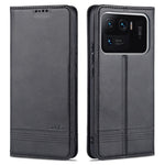 AZNS Auto-absorbed Magnetic Stand Wallet Leather Phone Protection Shell Case for Xiaomi Mi 11 Ultra