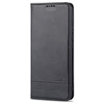 AZNS Auto-absorbed Magnetic Stand Wallet Leather Phone Protection Shell Case for Xiaomi Mi 11 Ultra